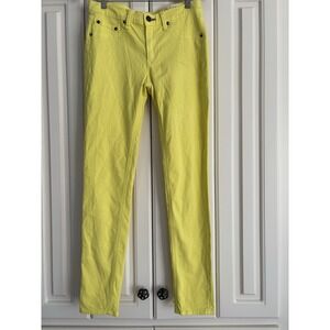 rag & bone Leggings Women's Cotton Yellow Stretch Legging Jeans Size 28